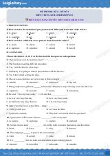 Đề thi học kì 2 Tiếng Anh 8 Friends Plus - Đề số 4